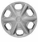 92-04 TOYOTA CAMRY WHEEL COVER SET, 15" One 4 Covers, w/o logo (1992 92 1993 93 1994 94 1995 95 1996 96 1997 97 1998 98 1999 99 2000 00 2001 01 2002 02 2003 03 2004 04) T260712