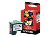 Lexmark Cartridge No. 27 - Print cartridge - Moderate Yield - 1 x color (cyan, magenta, yellow) - 140 pages