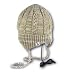 Tooks FLAPJAC Headphone Hat With Built-in Removable Headphones - COLOR: CAMEL/WINTER WHITE