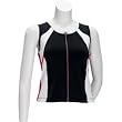 Tail Tennis Pink Com Colorblock Zipper Tank (COLOR: Nav/Pnk, SIZE:Small)