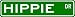 HIPPIE Street Sign ~ Custom Street Sign - Aluminum