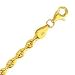 10k Yellow Gold 24 Inch X 3.5 mm Rope Chain Necklace