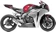 08-10 KAWASAKI ZX14: YOSHIMURA R-77 SLIP-ON EXHAUST - CARBON FIBER (CARBON FIBER)