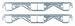 Aluminum Exhaust Gasket Square Port Chevy Small Block