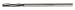 Yankee - 435L-1.3125-1-5/16 Chucking Reamer, Spiral Flute Type, High Speed Steel