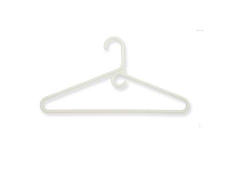 Honey-Can-Do HNGT01178 86g Super Heavyweight Hangers White, 18-Pack