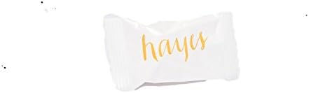 Adorable Wedding Modern Calligraphy BEST DAY EVER Chocolate Mint Candy Party Favors