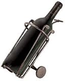 GOLF BAG CART WINE CADDIE STEEL SCULPTURE