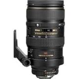 Nikon 80-400mm f/4.5-5.6D ED VR AF Zoom-Nikkor Lens (Vibration Reduction) with Hood & Soft Case - Gray Market