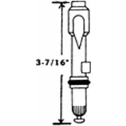 United States Hdwe. P-676C Bath Stem