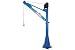 Dc Powered Pickup, Trailer & Truck Jib Crane 1500 Pound Capacity