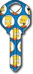 The Simpsons Bart Schlage SC1 House Key