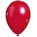 Metallic Latex Balloons 12" 50/Bag - Red