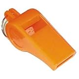 Olympia Plastic Whistle (Neon Orange) - Quantity of 60