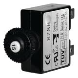 Blue Sea Ckt Brkr Push Button 20a Compact Design Waterproof W  Optional Boot Trip... by Blue Sea