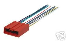 Stereo Wire Harness Mazda 3 04 05 06 2005 2006 (car radio wiring installation parts)