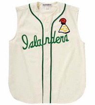1961 Hawaii Islanders Throwback Authentic Home Flannel Jersey (Sizes 3XL-5XL) from Ebbets Field Flannels