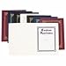Geographics(R) Document Covers, 9 1/4in. x 12 1/2in., Navy Blue, Pack Of 6