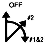 MARINE WORKS ROTOSWITCH ROTARY SWITCHESNo of Battery Feeds: 1 / Knob color: Black
