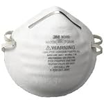 3M 8000 Particle Respirator N95, 30-Pack