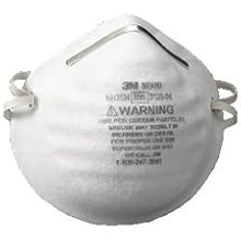 3M 8000 Particle Respirator N95, 30-Pack