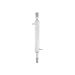 Pyrex Borosilicate Glass Liebig Condenser with 24/40 Standard Taper Inner Joint with Drip Tip (Case of 4)