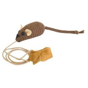 OURPETS Play-N-Squeak Catch Of The Day Cat Toy Sold in packs of 6
