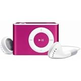 (Pink) 4GB 4 GB MINI CLIP ON MP3 PLAYER. (BULK PACKAGE)
