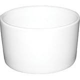 Porcelain Whiteware Crockery Set   Contemporary Ramekin / Dip Dish Pot   8cm 3    great for hot desserts or dips at the table!
