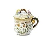 Royal Copenhagen Flora Danica Covered Mustard Pot 3,25 Oz/1141198