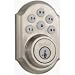 Kwikset 99090-002 Satin Nickle SmartCode Signature Series Single Cylinder Deadbolt