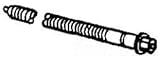 Ridgid 22383 Assembly, Feedscrew 154/156 [並行輸入品]
