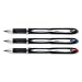 Sanford Gel Pens - SAN40185 Ballpoint Pen, Gel, .7mm, Blue Barrel, Black Ink./12EA