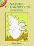 Nature Follow-the-Dots Coloring Book (Dover Little Activity Books)
