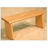 Meditation Bench with Rounded Bottom for Comfort