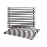 Weber Stainless Steel Cooking Grates Set of 2 (Fits Spirit 200 and 500 series, Genesis Silver A)