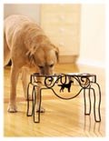 German Shepherd Dining Station