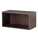 Large Open Cube - Espresso