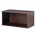 Large Open Cube - Espresso