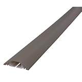 ジェフコム エコソフトモール(防汚タイプ) 長さ1.2m×幅40mm×高さ10.5mm ダークグレー SFM-E1610XDGY