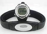 GSI Super Quality All-In-One Waterproof Heart Rate Monitor Watch and Transmitter Chest Belt – For Exercise, Sports, Running, Jogging and All Outdoor Activities – Data, Stopwatch, Chronograph and Alarm Functions Review
