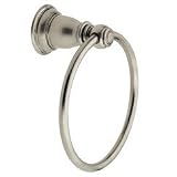 Moen YB5486AN Kingsley Towel Ring, Antique Nickel