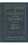Dictionary of Admirals of the U.S. Navy: 1862-1900