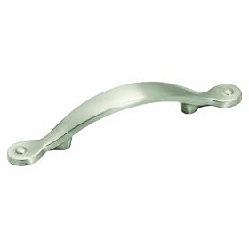 Amerock TPK1590-G10 Inspirations Pull Plain Satin Nickel, 3-Inch Center to Center by Amerock