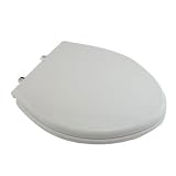 Bemis 1000CP Paramount White Plastic Toilet Seat