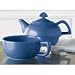 Chantal Tea for One Semi Gloss 13-Ounce Tea Pot, Cornflower Blue