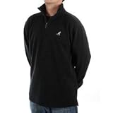 Kangol Quarter Zip Knit Black Large