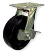 Industrial Grade 1NVB4 Swivel Caster, 6 In, 1200 Lb, Phenolic