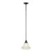 Royce Lighting RP47ES/1-46 Valhalla Mini Pendant Heirloom Bronze with Cream Snow Globe