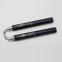 Blitz Sport Black Foam Safety Ball Bearing Nunchaku 12"